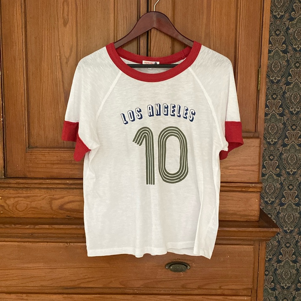 Sundry Los Angeles Ringer Tee